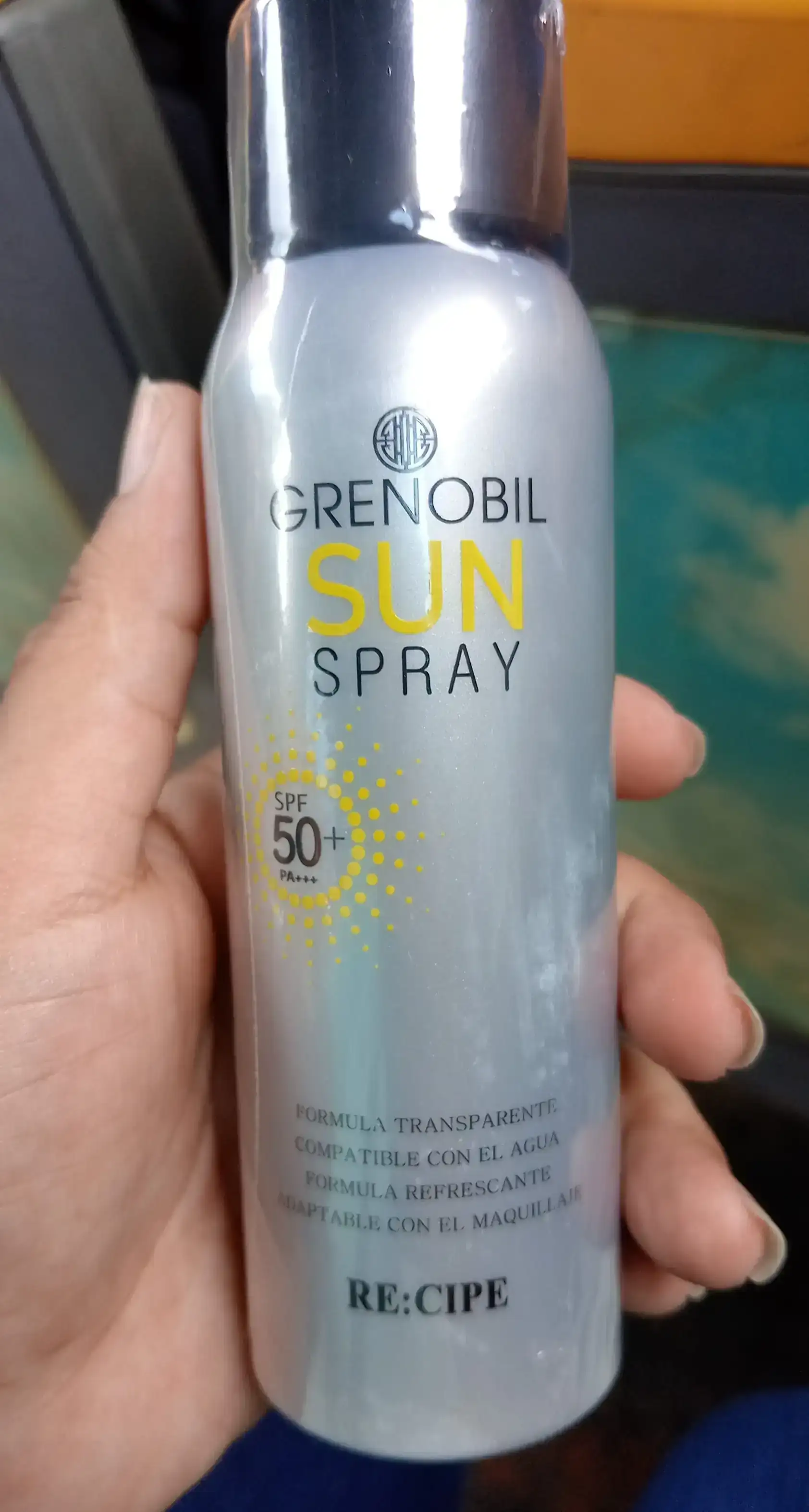 Protector Solar en Spray 50 spf 
