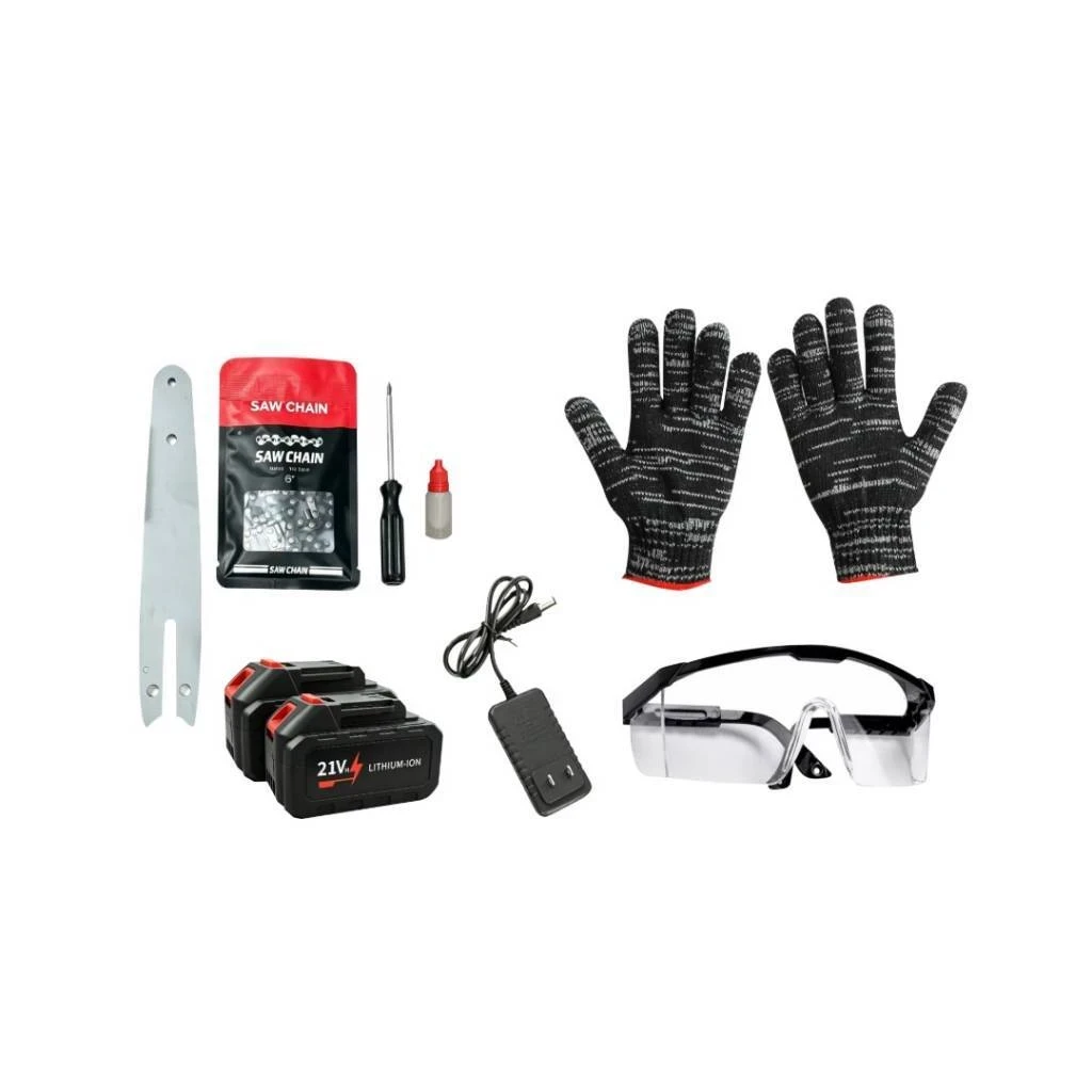 Mini Motosierra 21V / 15 cm / 2 Baterias 𝙇𝙀𝘿𝙎𝙏𝘼𝙍 3