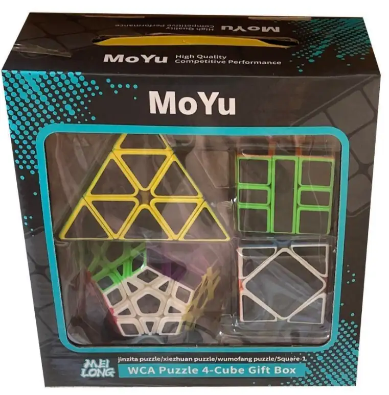 Cubos 4en1 tri,meg. Carbon