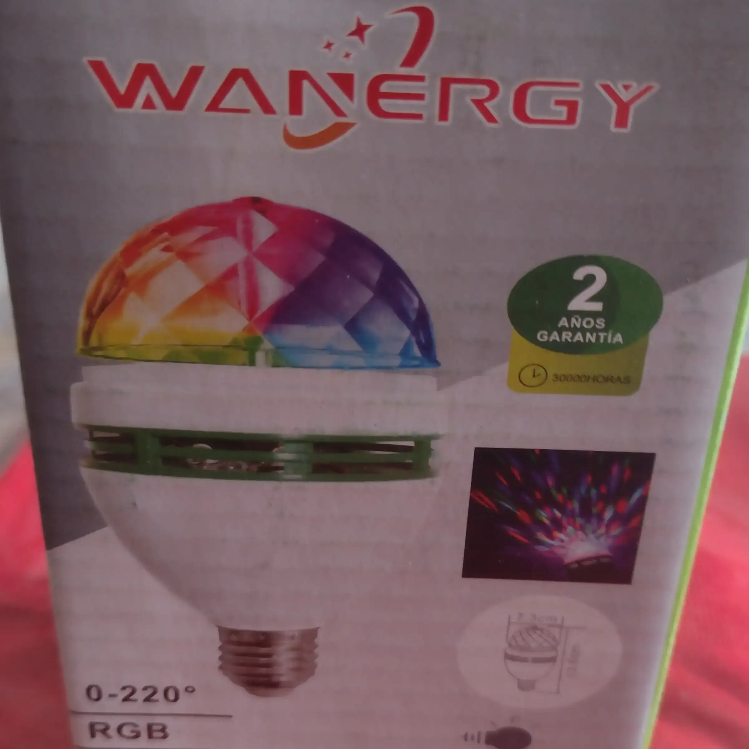 Foco giratorio con LED