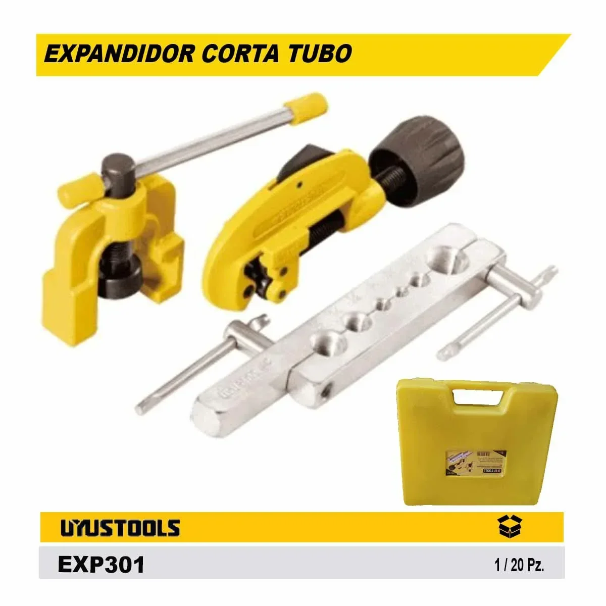 EXPANDIDOR CORTA TUBO UYUST 3 PZS