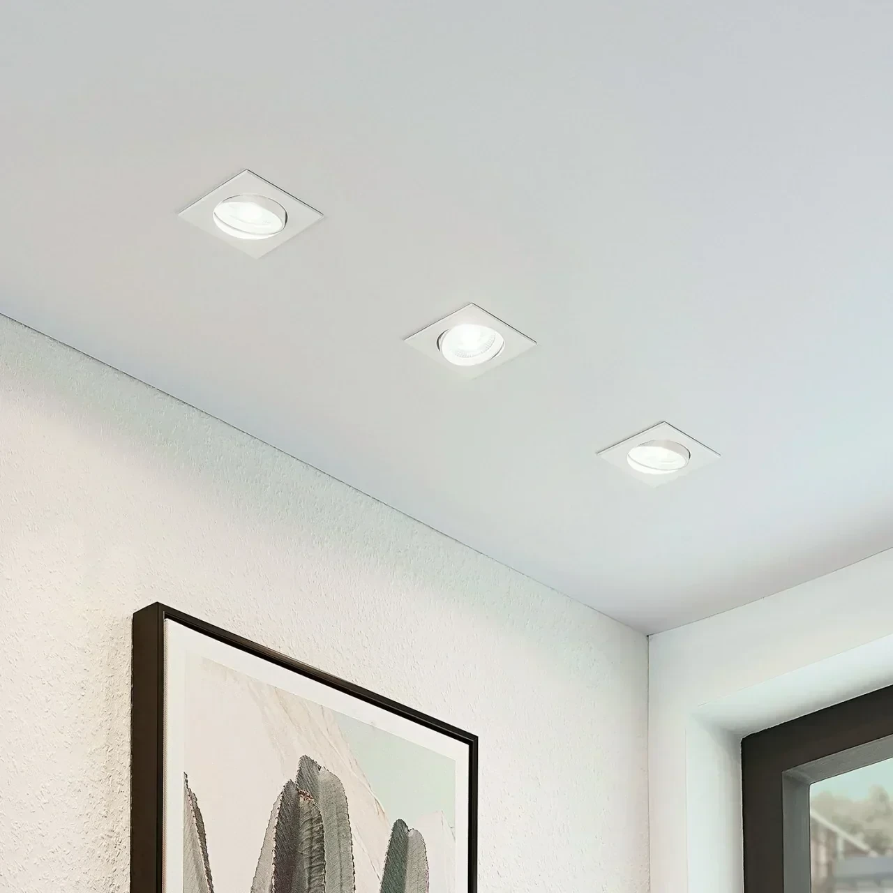ODB LED DIRIGIBLE CUADRADO BLANCO 3