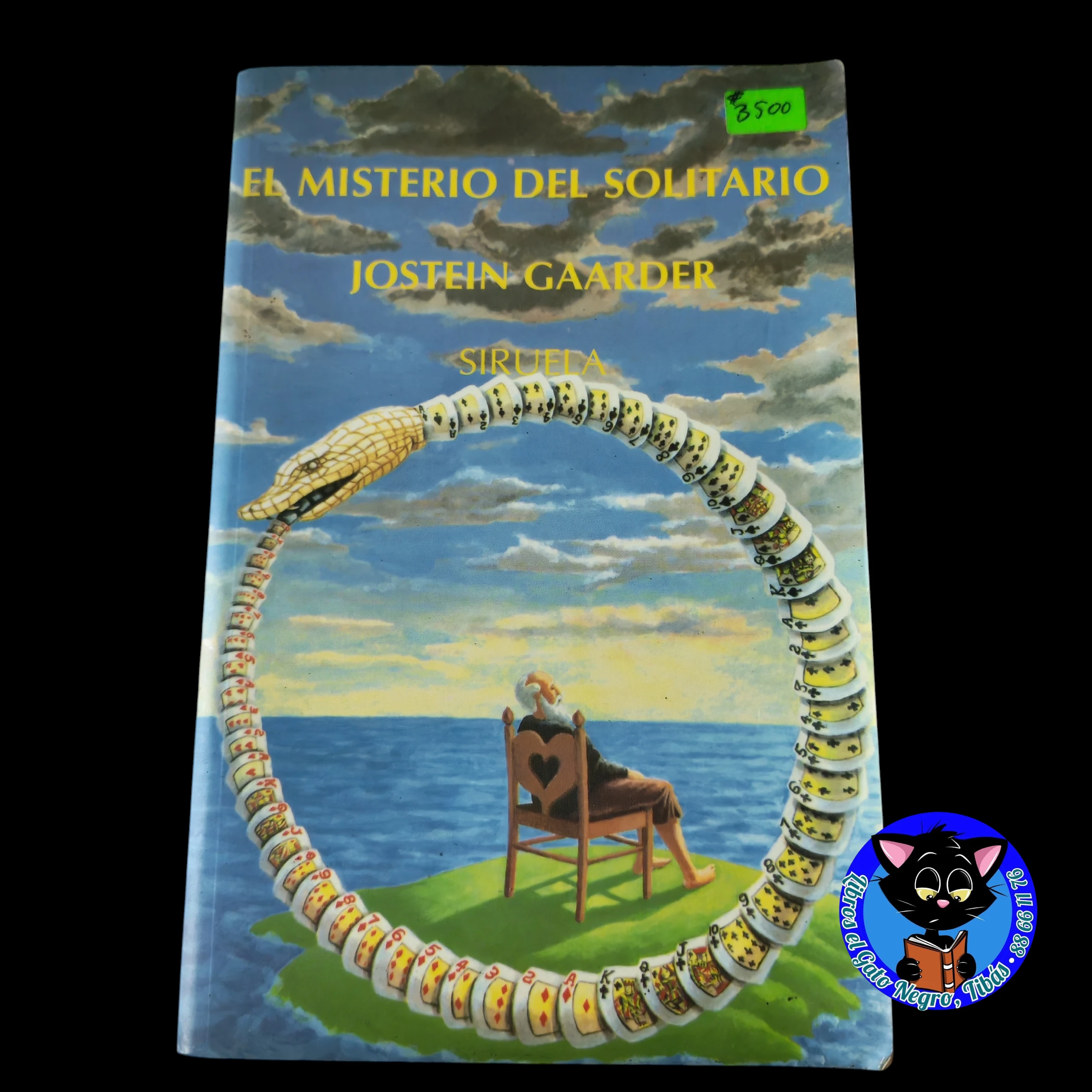 El misterio del solitario, Jostein Gaarder, usado