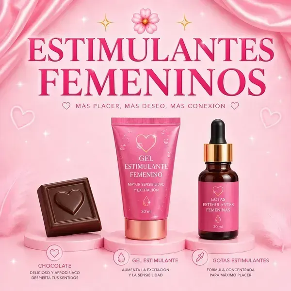 ESTIMULANTES FEMENINOS Y MULTIORGASMOS 🔥😈😍