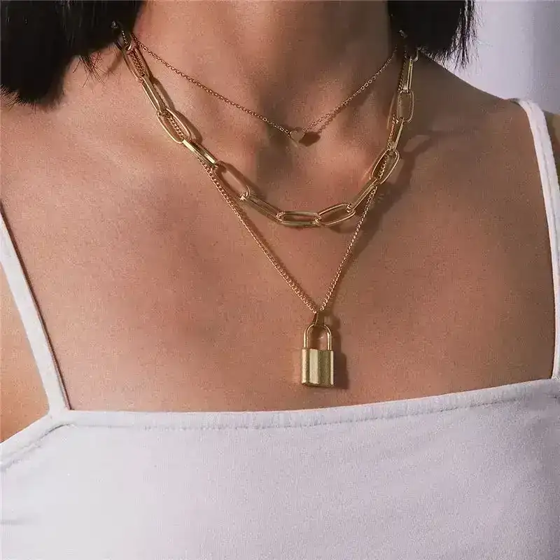 Collar Security Dorado  REF: MC15