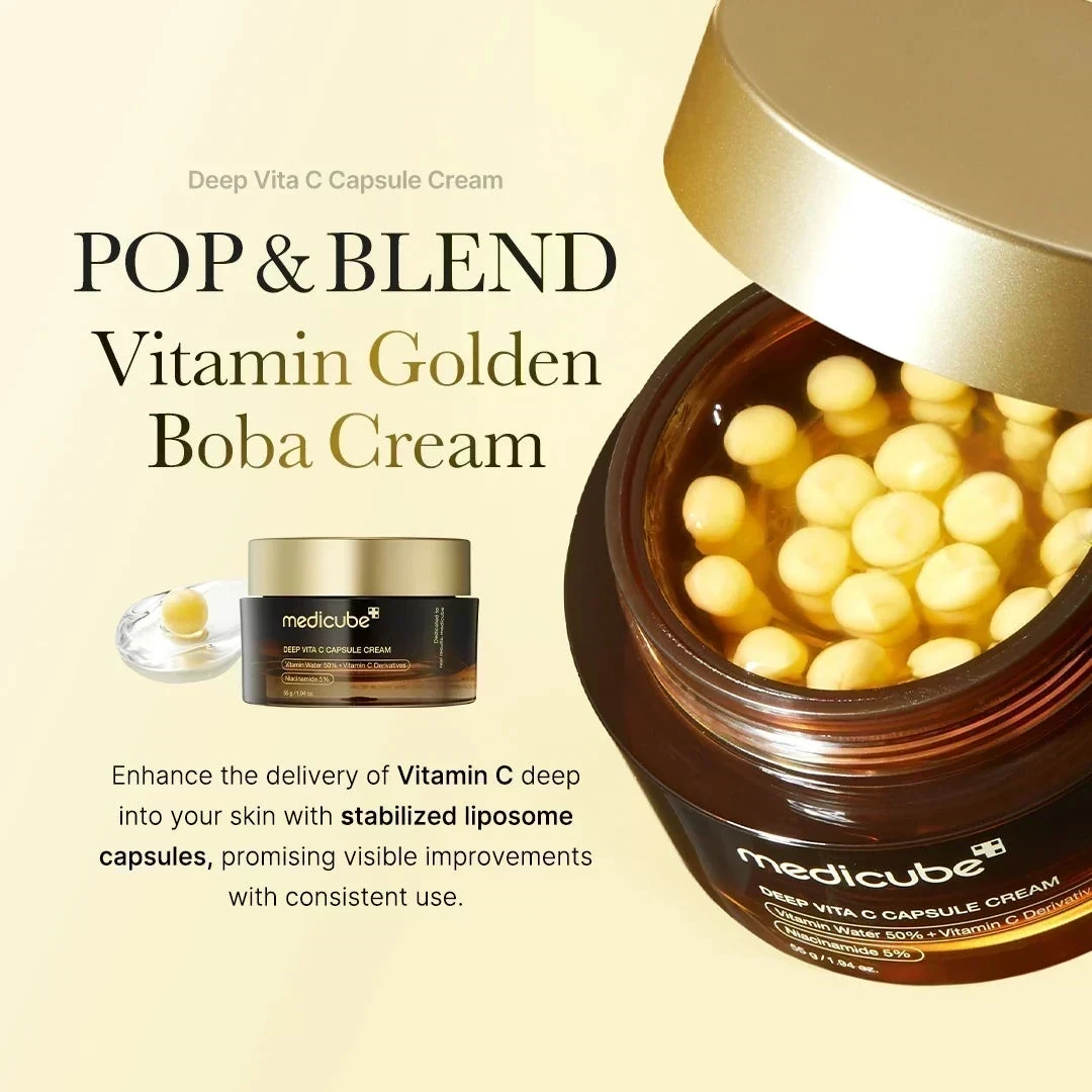 medicube - Deep Vita C Capsule Cream [55g] 2
