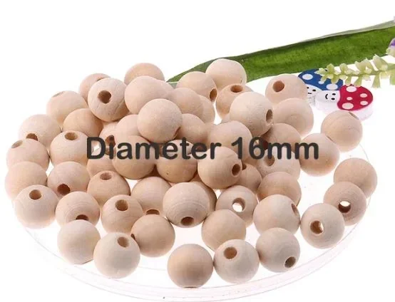 CUENTAS MADERA 16MM 2