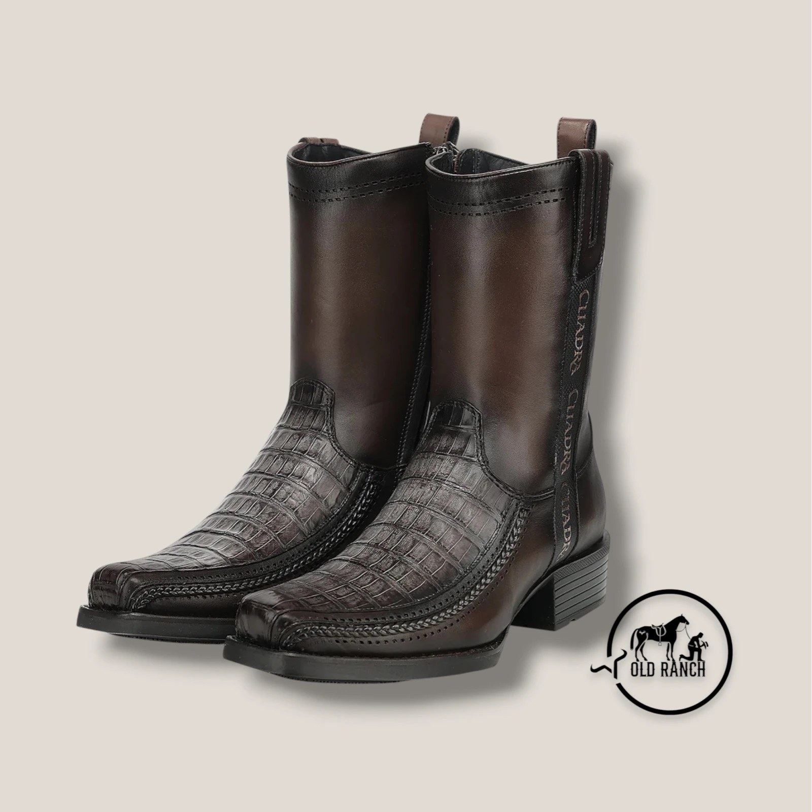 CUADRA PIEL DE CAIMAN  2