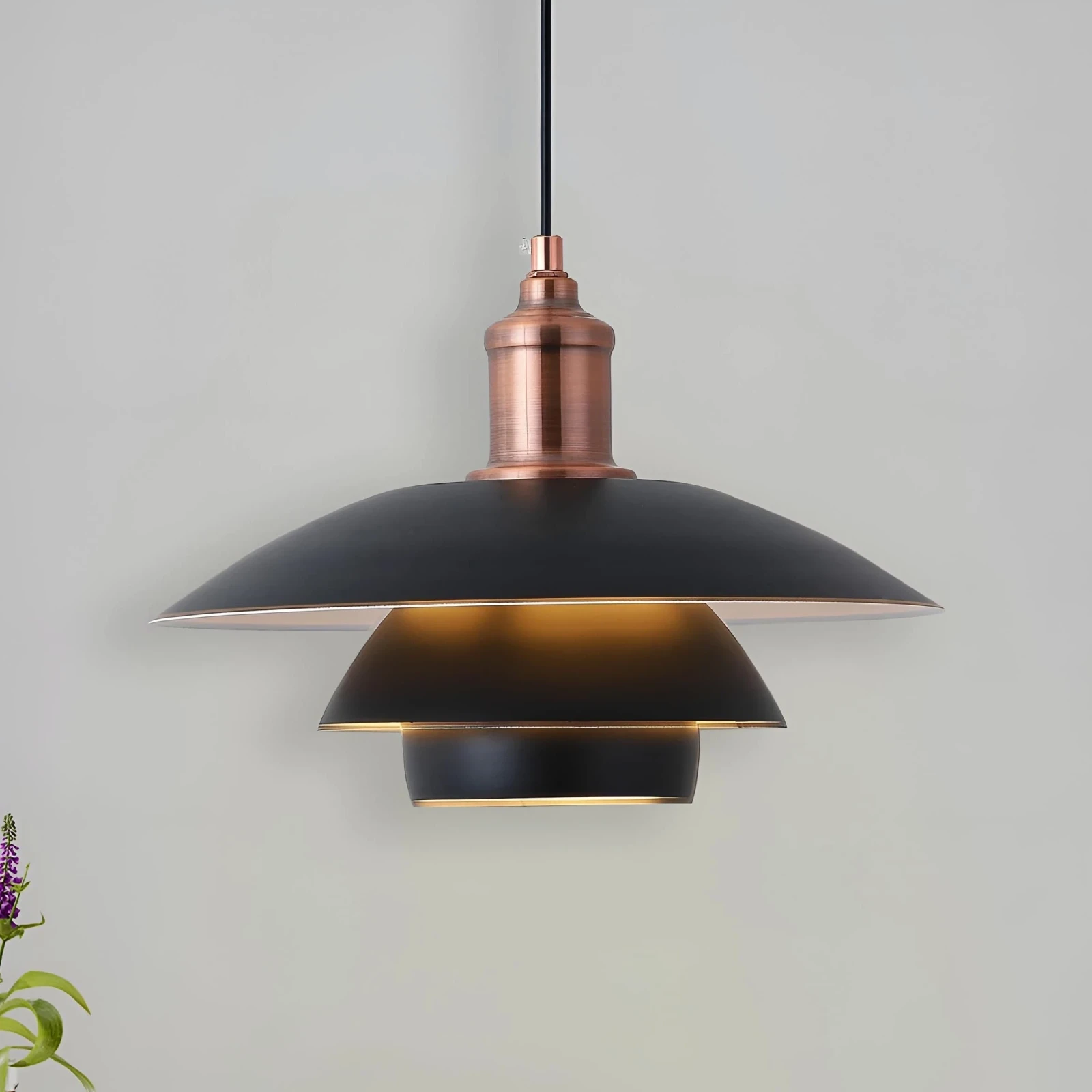 LAMPARA COLGANTE LIPA 1L E27