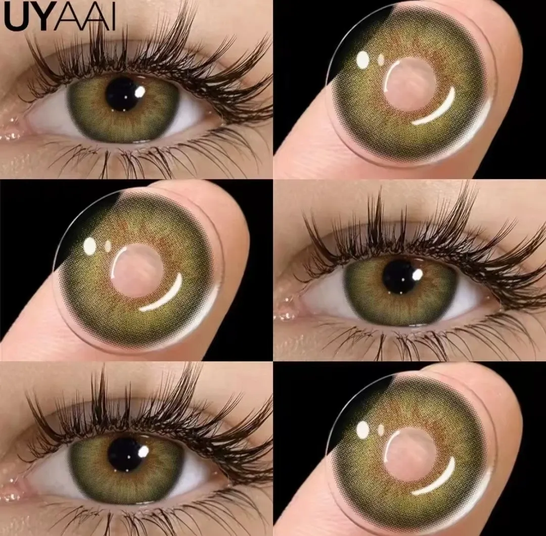 Lentes de contacto - Referencia: LUSTRA AMBER - PUPILA REDUCIDA  2