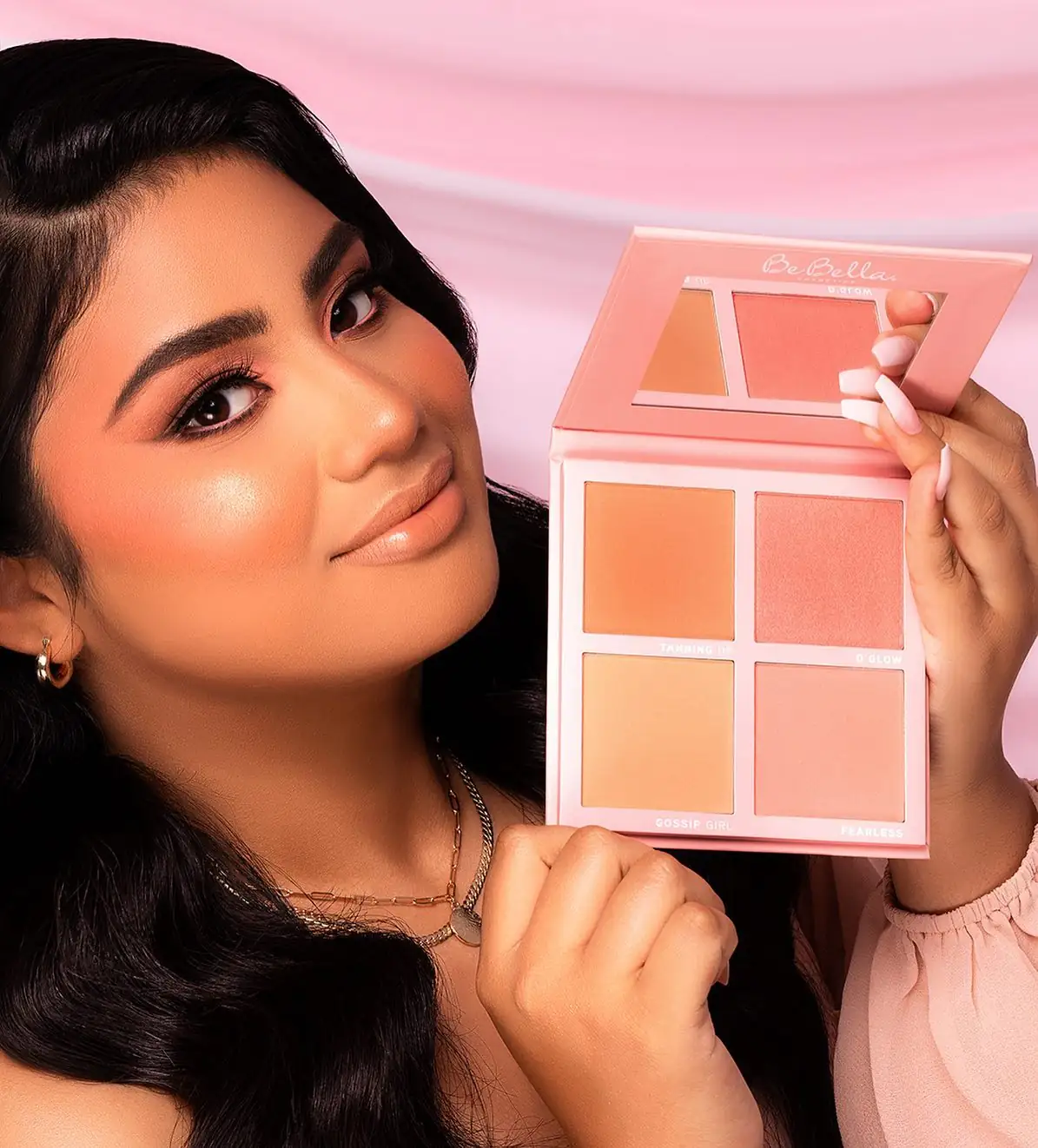 Paleta de rubores Blushed Color Quad tono Medium 2