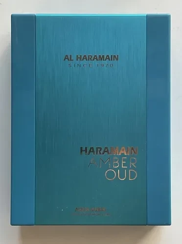 AL HARAMAIN AMBER OUD AQUA DUBAI EXDP 100ML  3