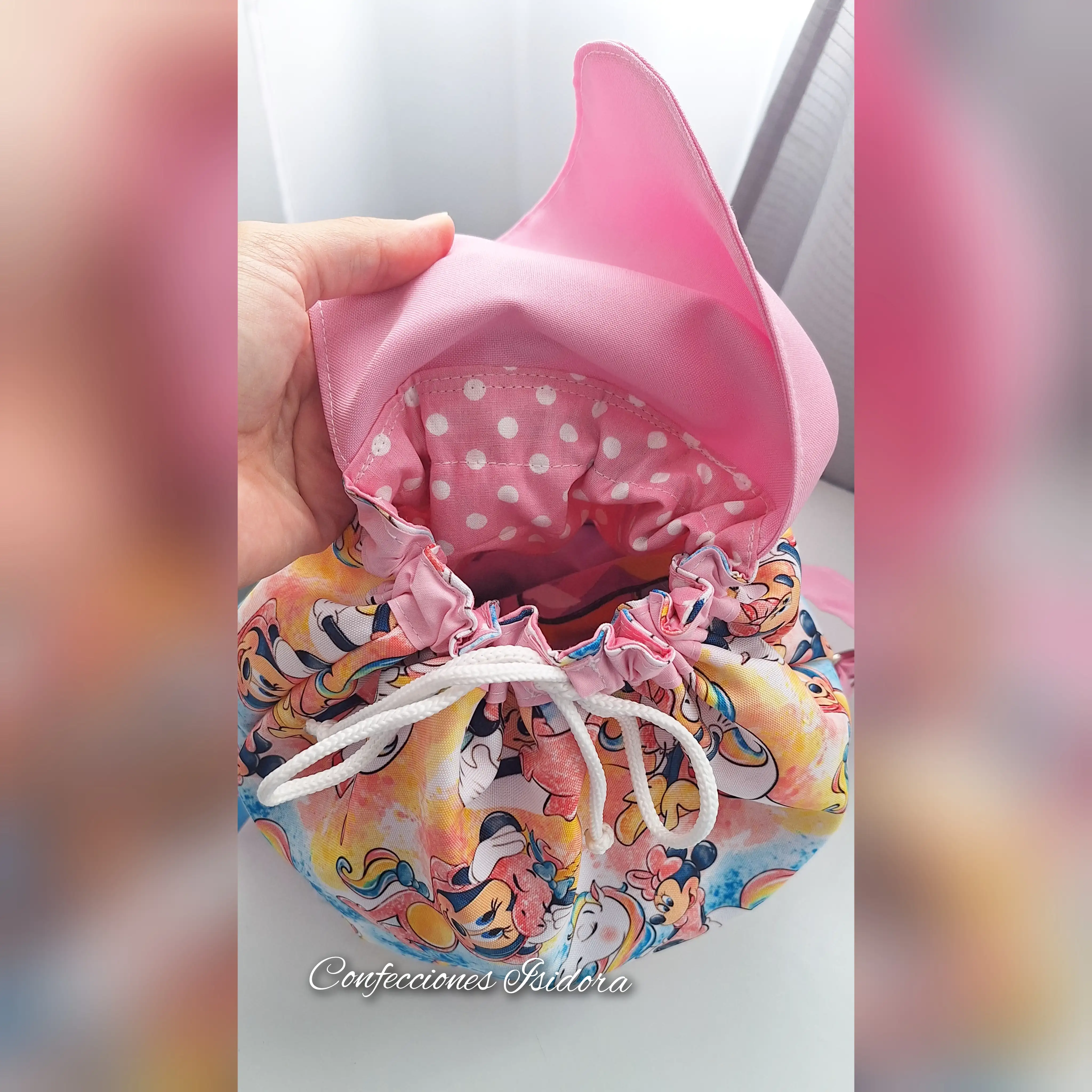 Mochila minnie unicornio 4