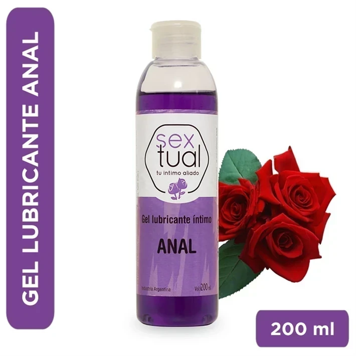 Gel anal con aroma a rosas 200ml