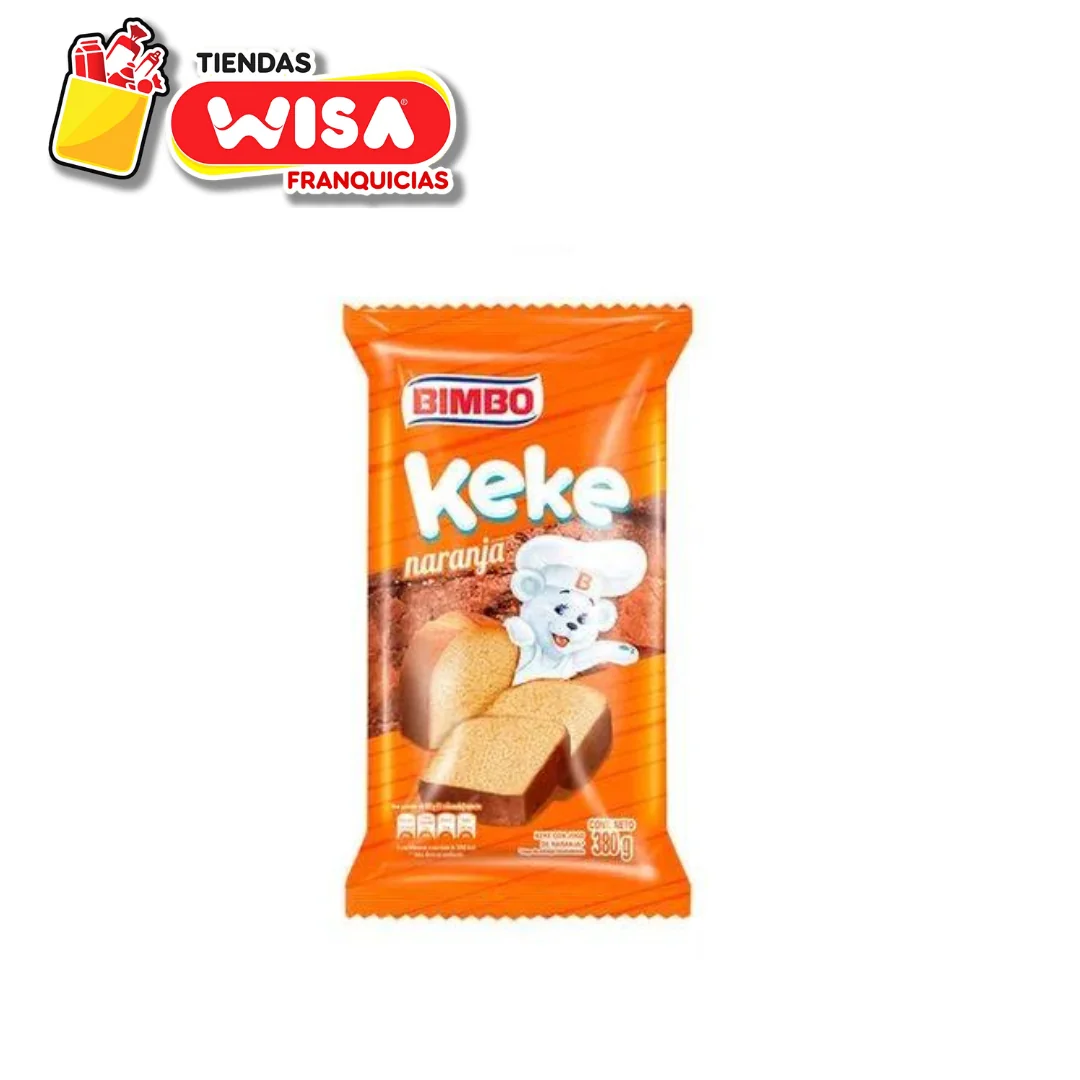 Keke Naranja Bimbo 380 G