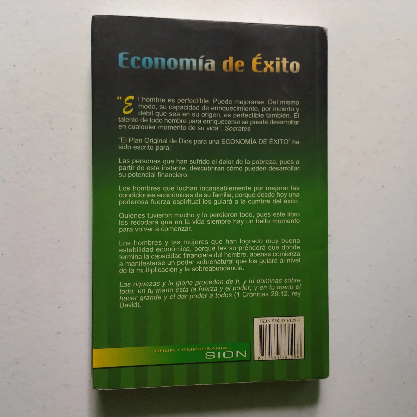 Economia de éxito, Dr. Francisco Jamocó, usado 2