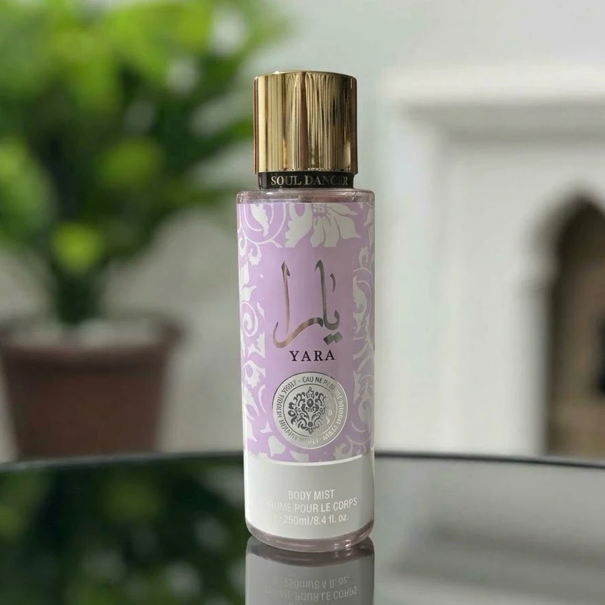 1.1 - Body Mist Yara Lattafa 250ml - Mujer