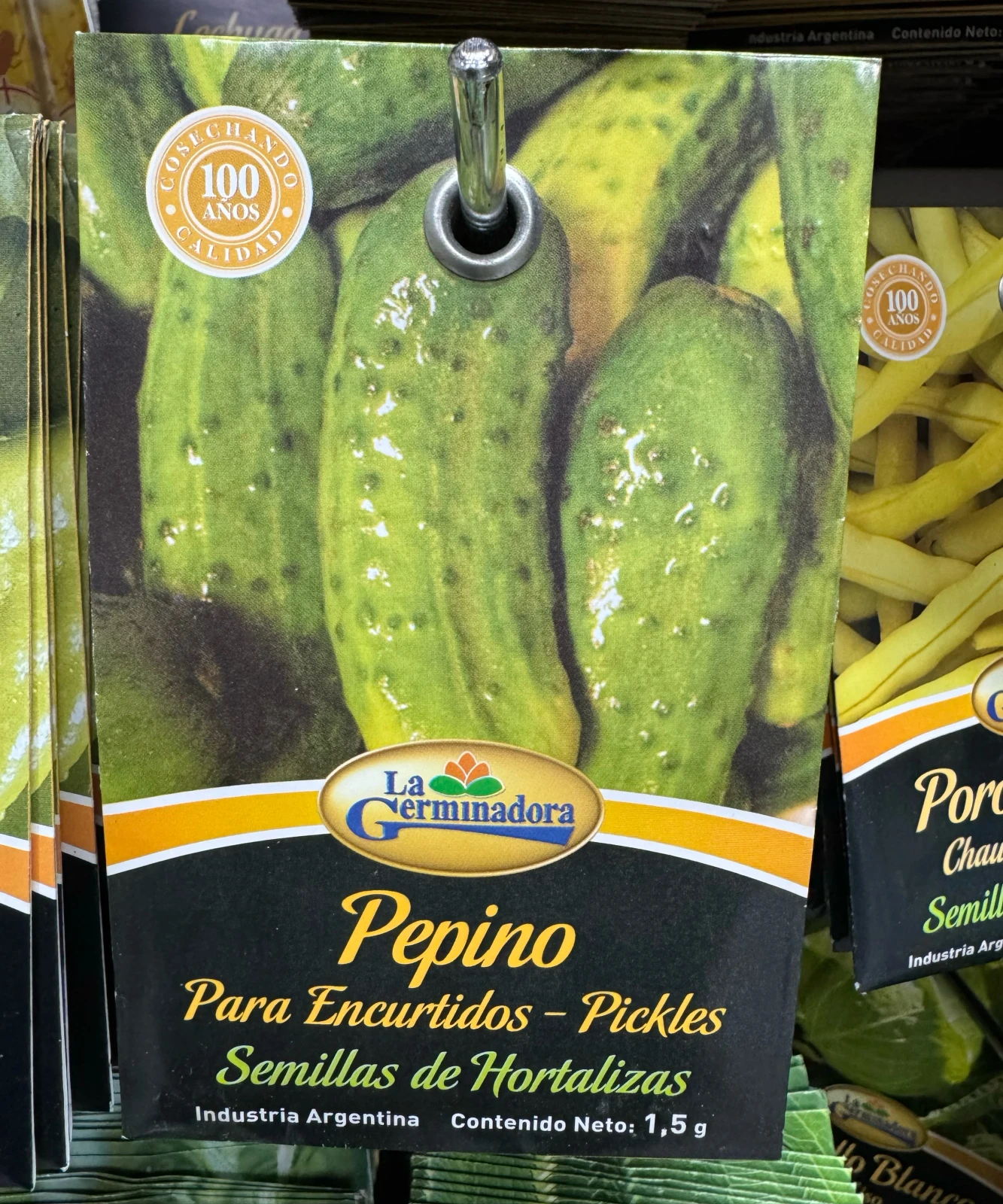 Pepino semillas de hortalizas