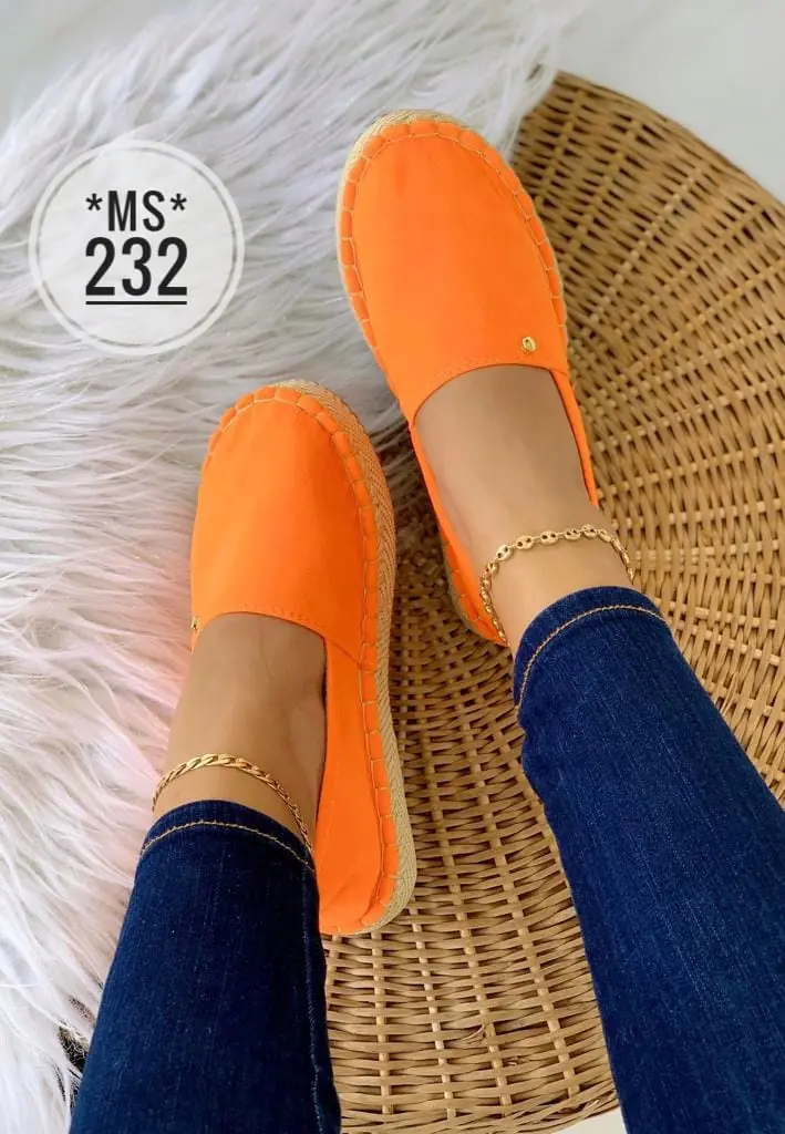 ZAPATO PLANO MIMBRE 