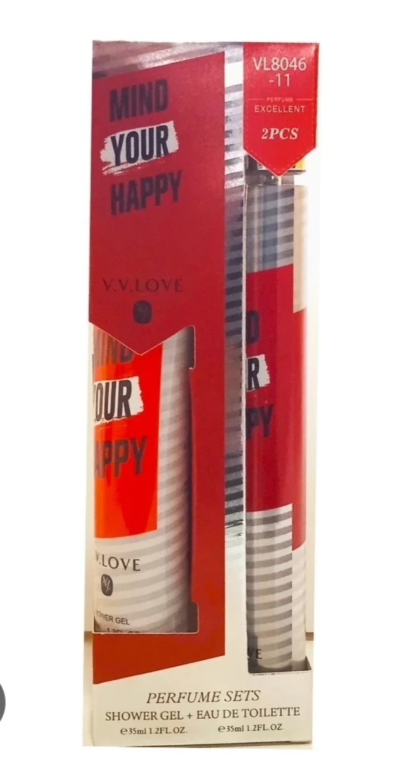 Perfume & Gel de Baño VV Love Mind Your Happy 2 en 1 - 35 ml