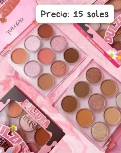 Mini paleta de sombras jarusa 2