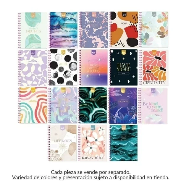 Cuaderno profesional  c7 kiut 100 h espiral doble 2
