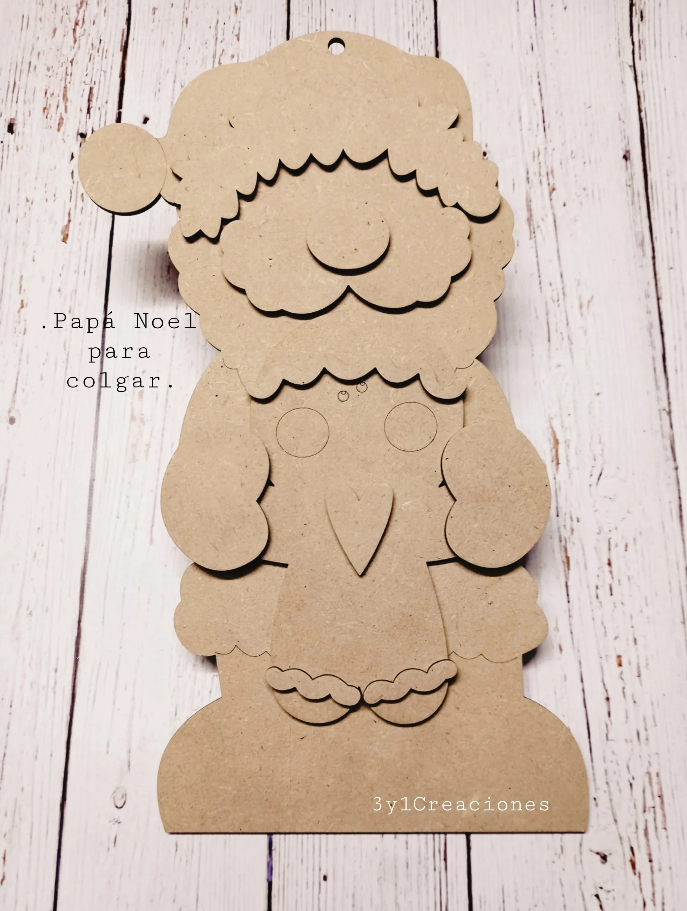 PAPÁ NOEL CON MUÑECO DE JENGIBRE