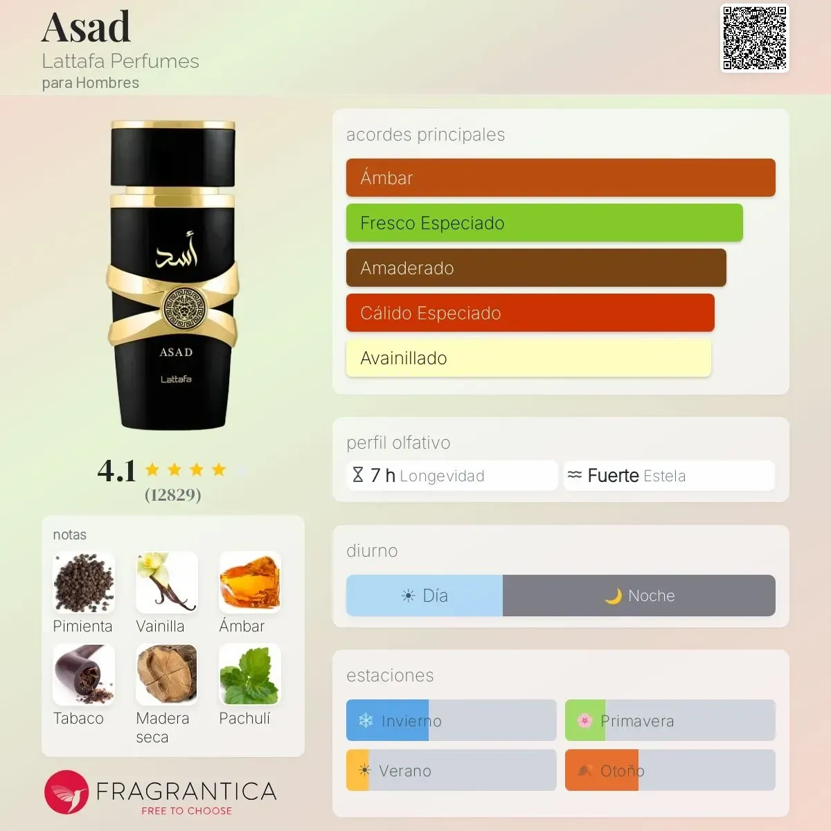 1.1 - Asad Lattafa Perfume de bolsillo 10ml - Hombre 3