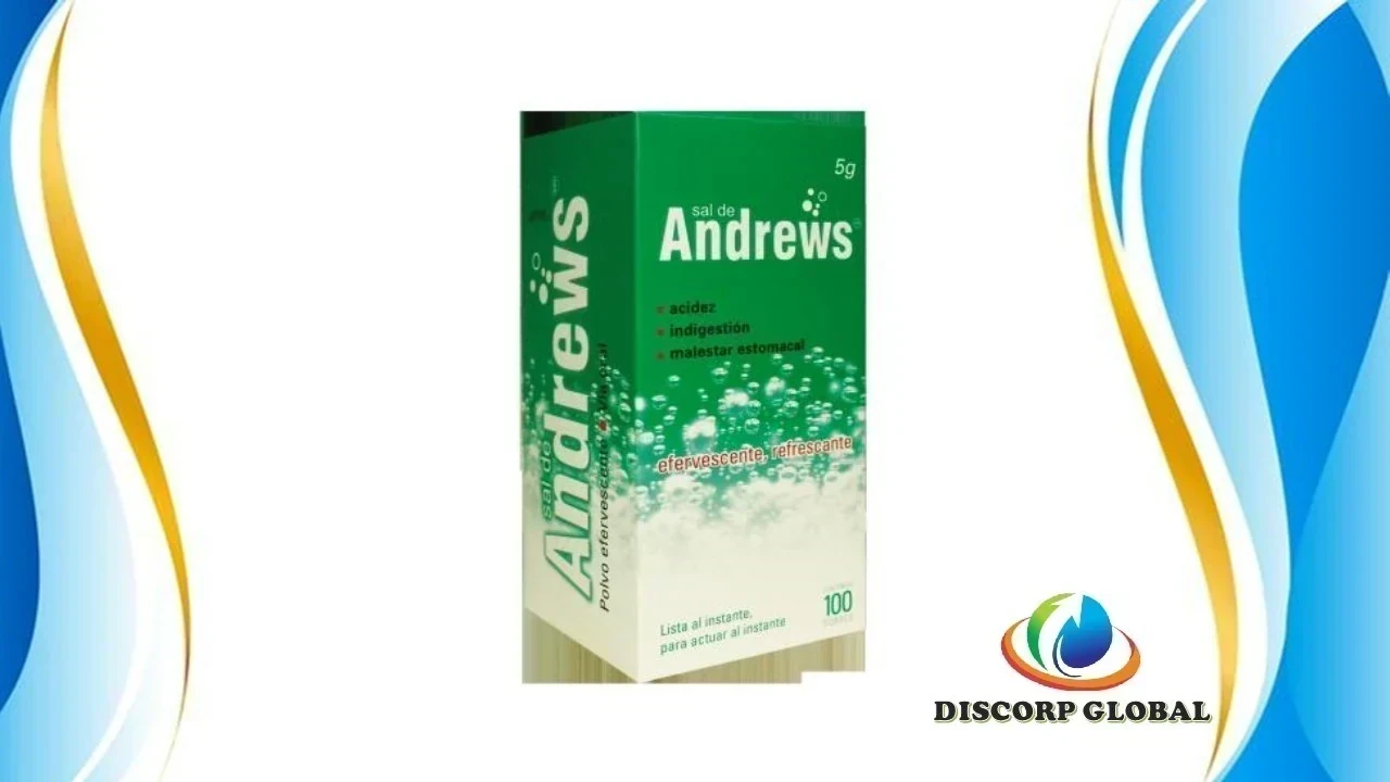 SAL DE ANDREWS VERDE GRANDE 5 GRx100 UND