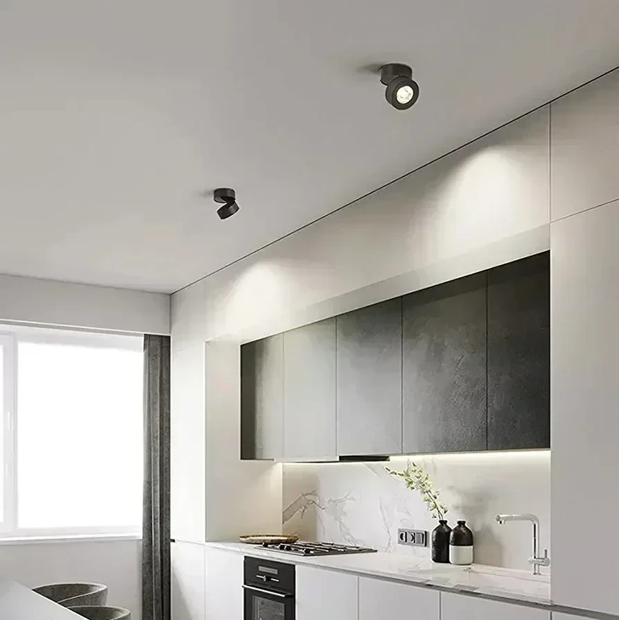 SPOT LED AVI PLEGABLE NEGRO  3
