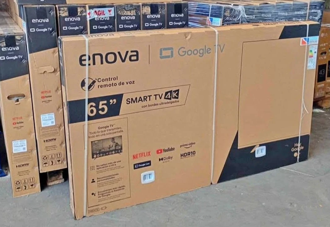 Smart Tv Enova 65" google Tv 4k Uhd Frameless