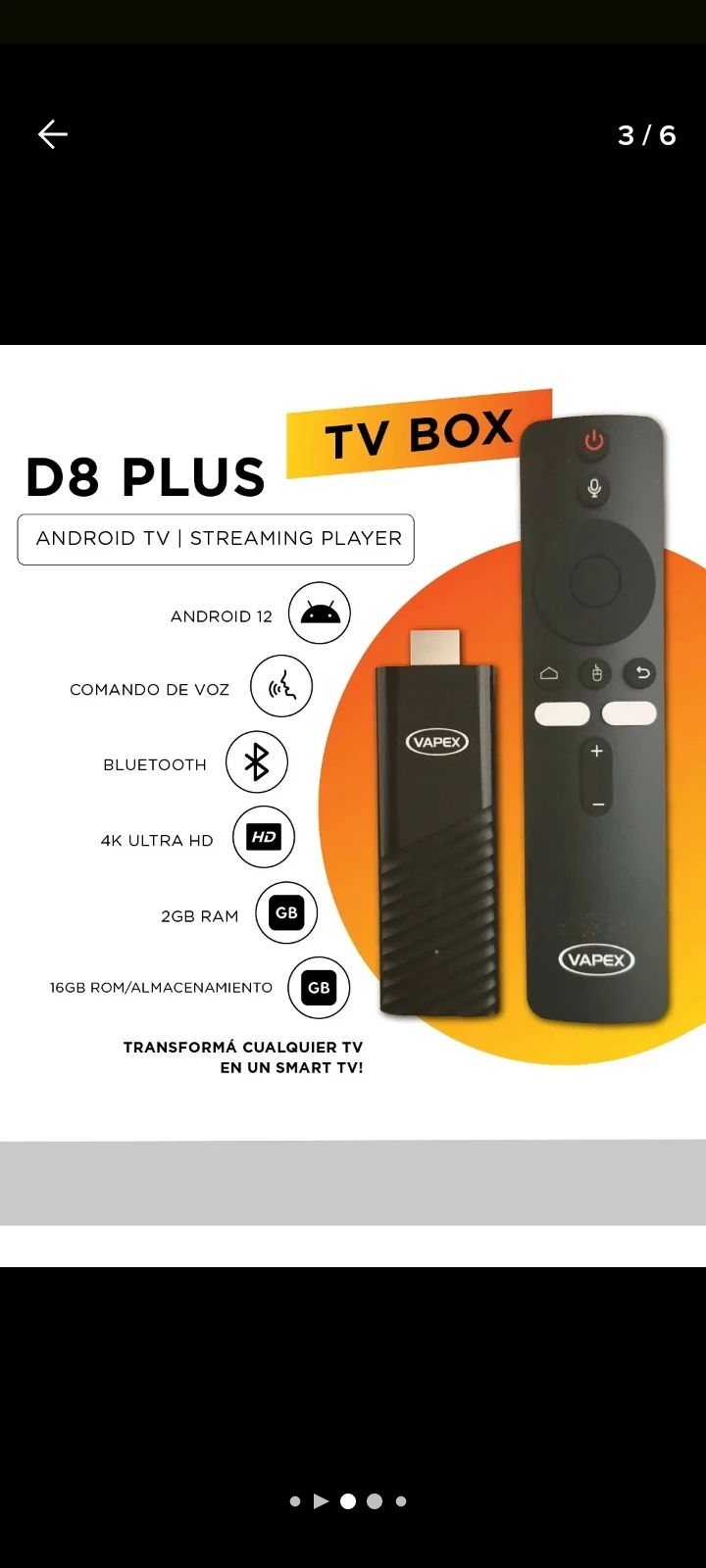 Tv stick vapex  2