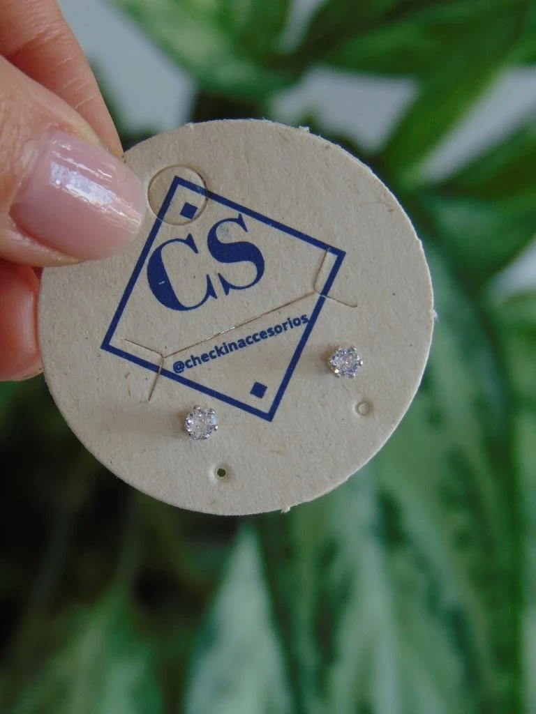 TOPO RODIO PLATE CHISPA BLANCA