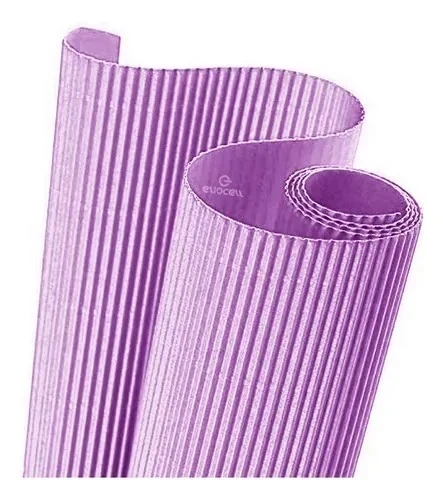 Corrugado lila  pliego opaco