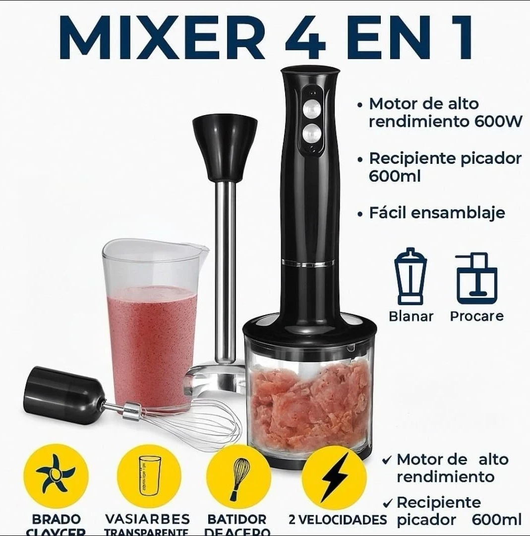 MIXER STAR VISIÓN 4 EN 1