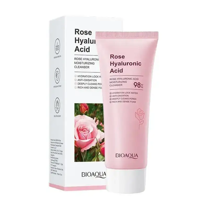 Jabón líquido de Rosas y AH Bioaqua 