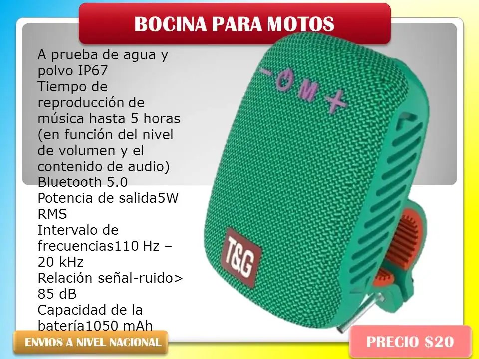 Bocinas para motosciclistas 3