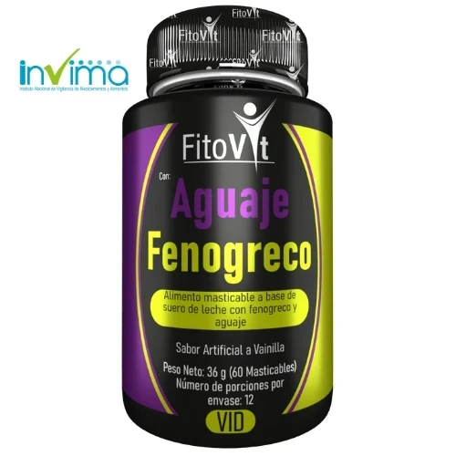 Aguaje y fenogreco x 60 und 