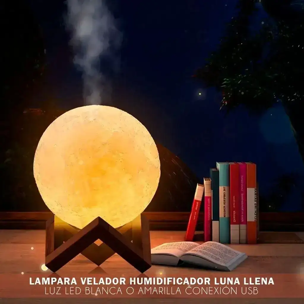 Humidificador Tipo Luna 3D 