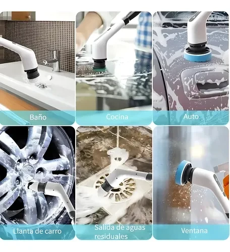 Cepillo Eléctrico de limpieza 7 en 1 5