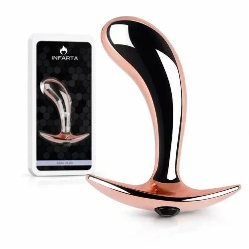 Anal Plug Ergo Rose Metal Small