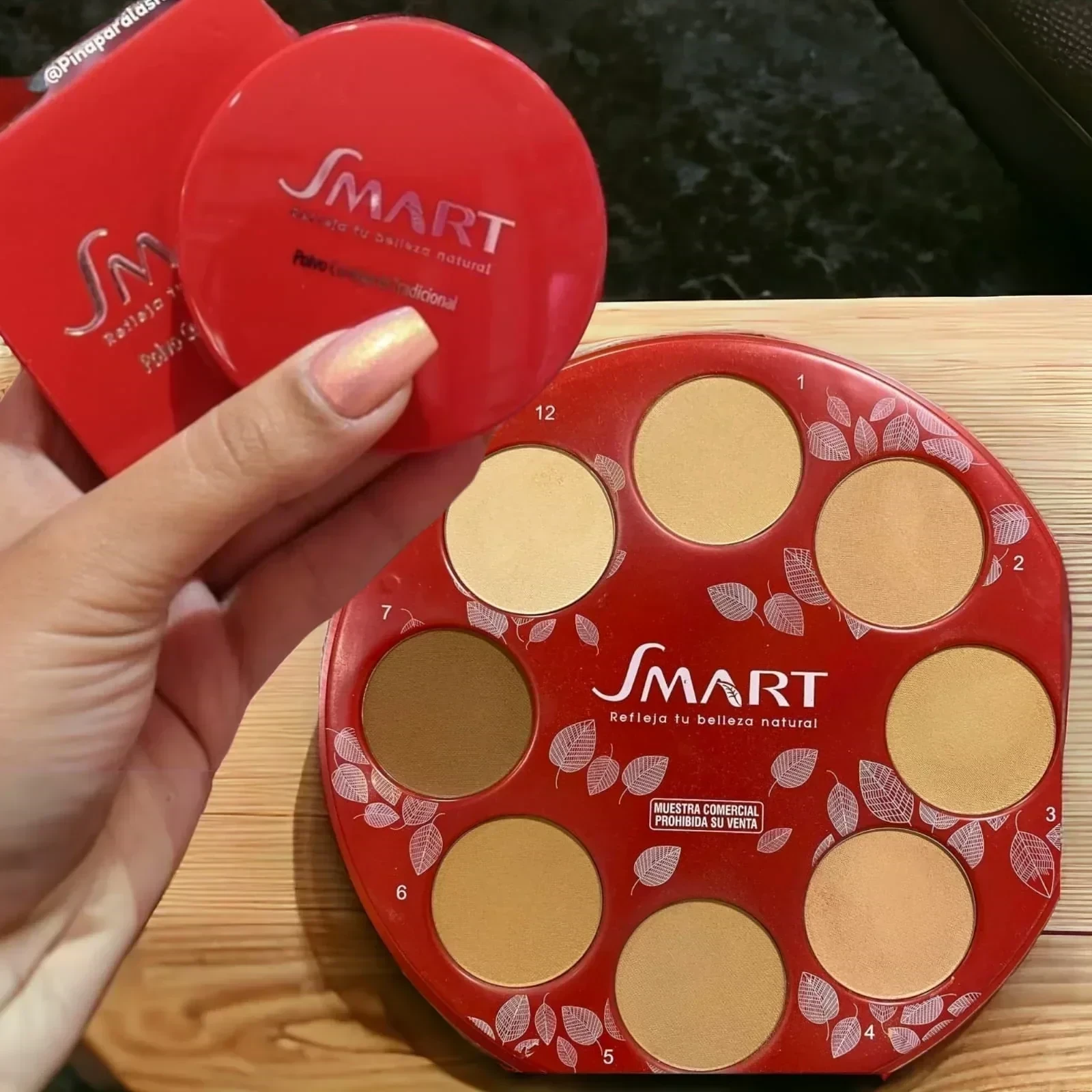 smart polvo compacto