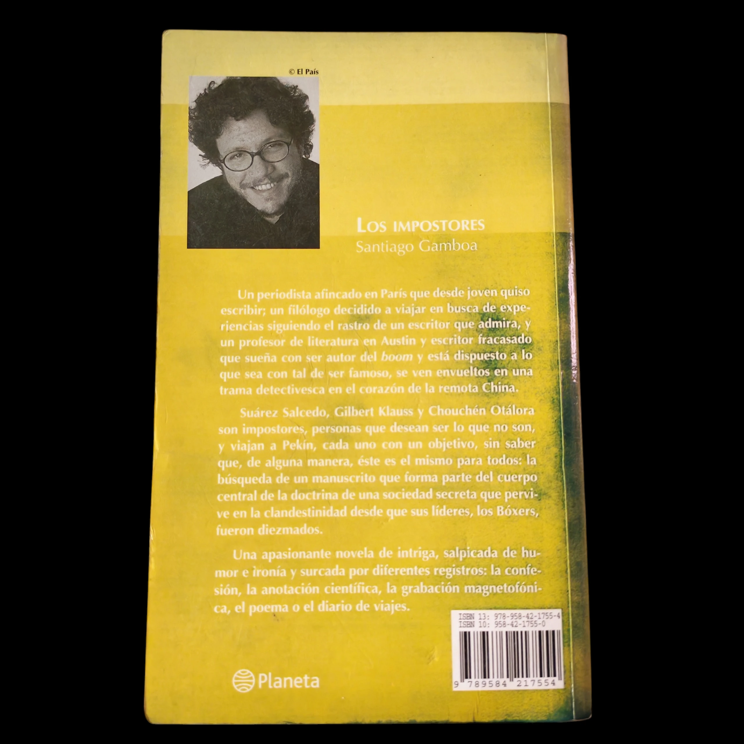 Los impostores Santiago Gamboa usado  2