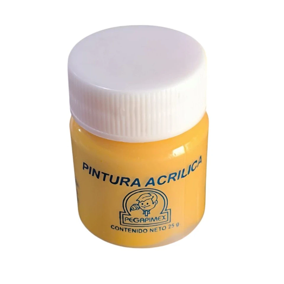 PINTURA 25 ML PEGAPIMEX AMARILLO MANGO