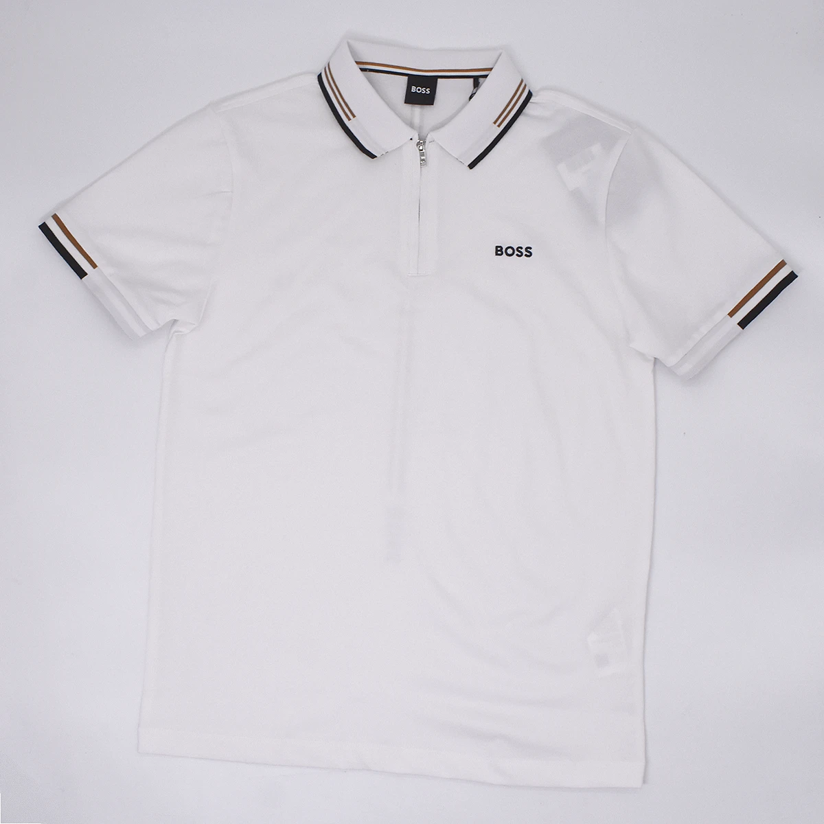 Playera Polo Boss Blanca 5