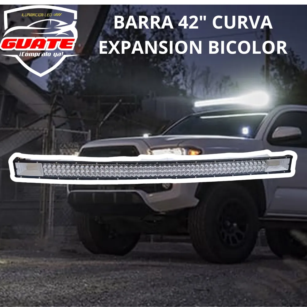 BARRA LED BICOLOR 42" CURVA  EXPANSIÓN 