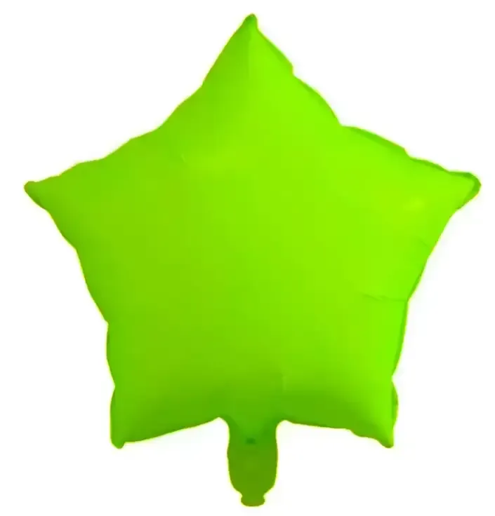 Globo estrella fluo 18 pulgadas 