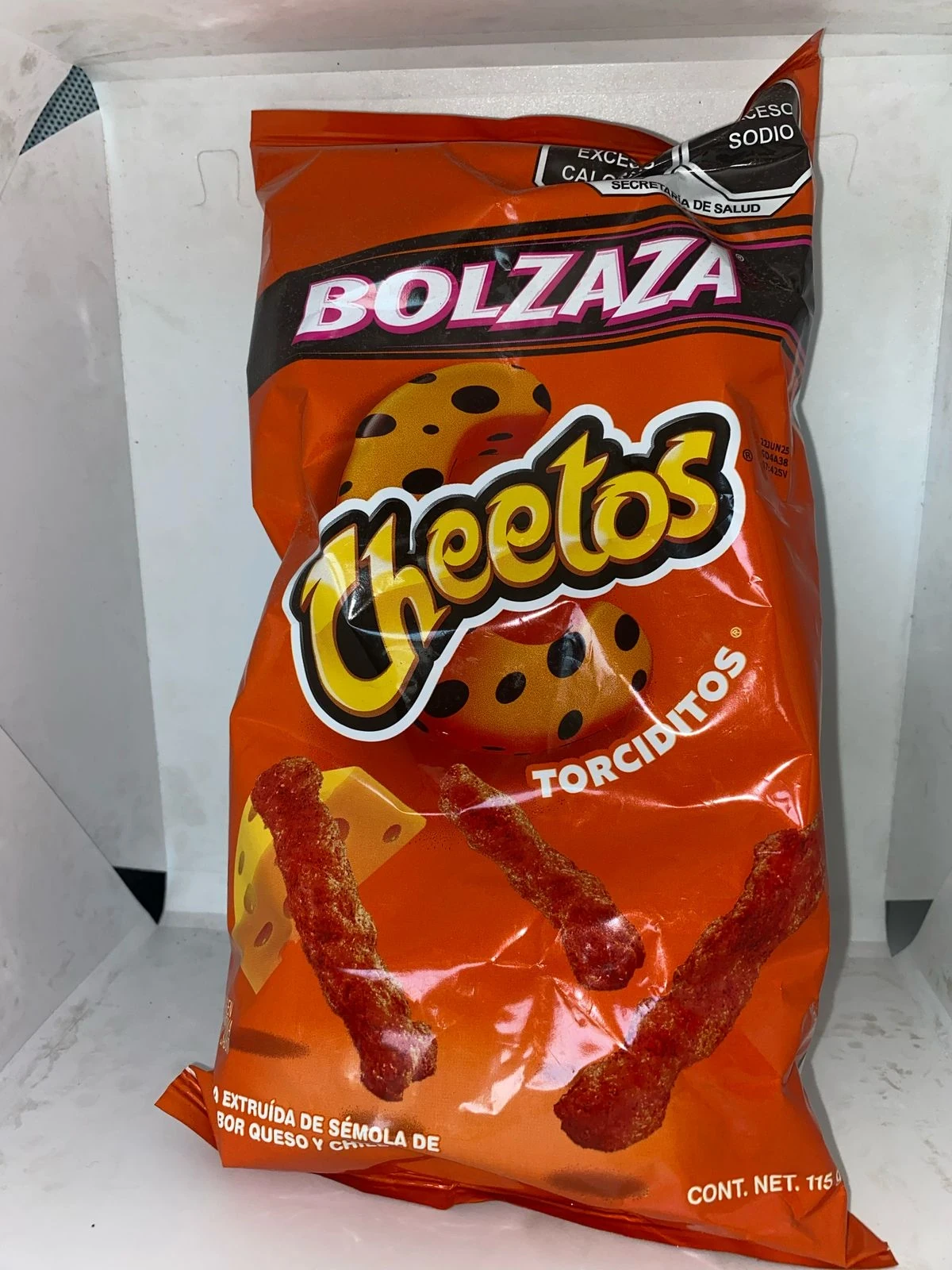 BOLZASA CHETOS TORCIDITOS 115G