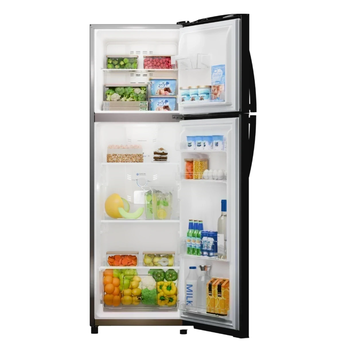 HELADERA DREAN 250LTS NO FROST SILVER 3