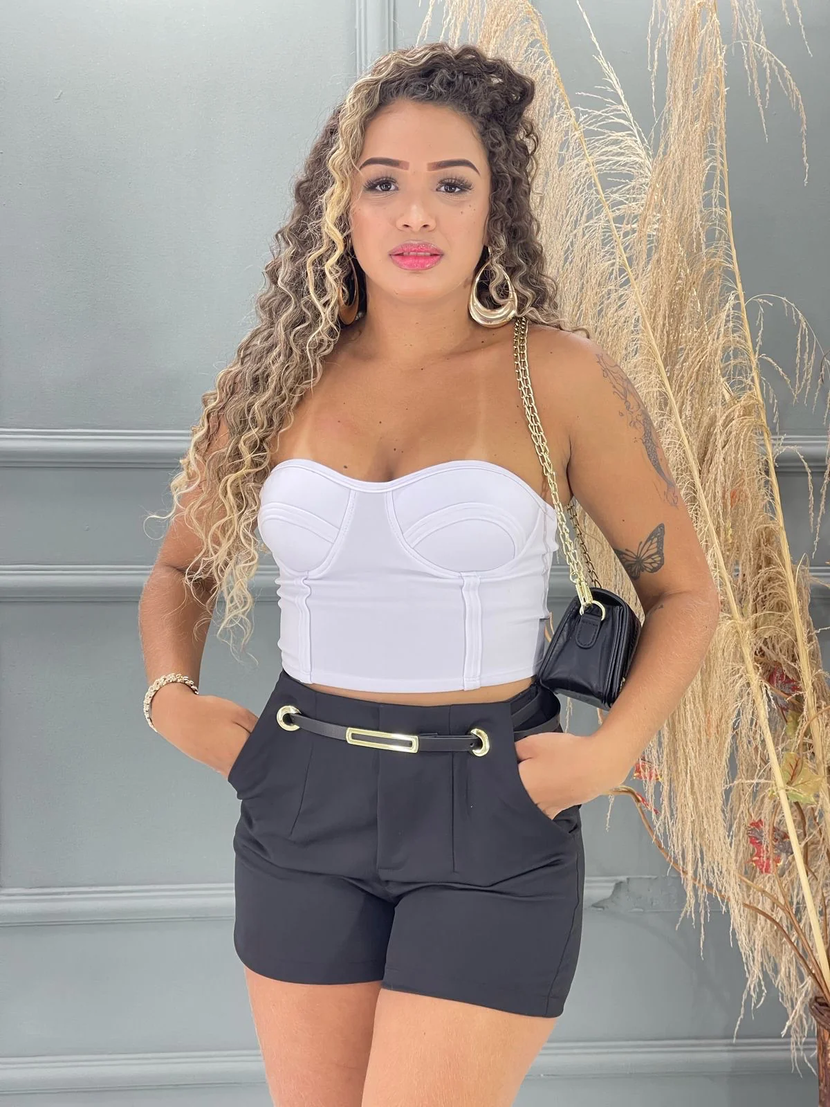 Cropped tomara que caia Gab 6